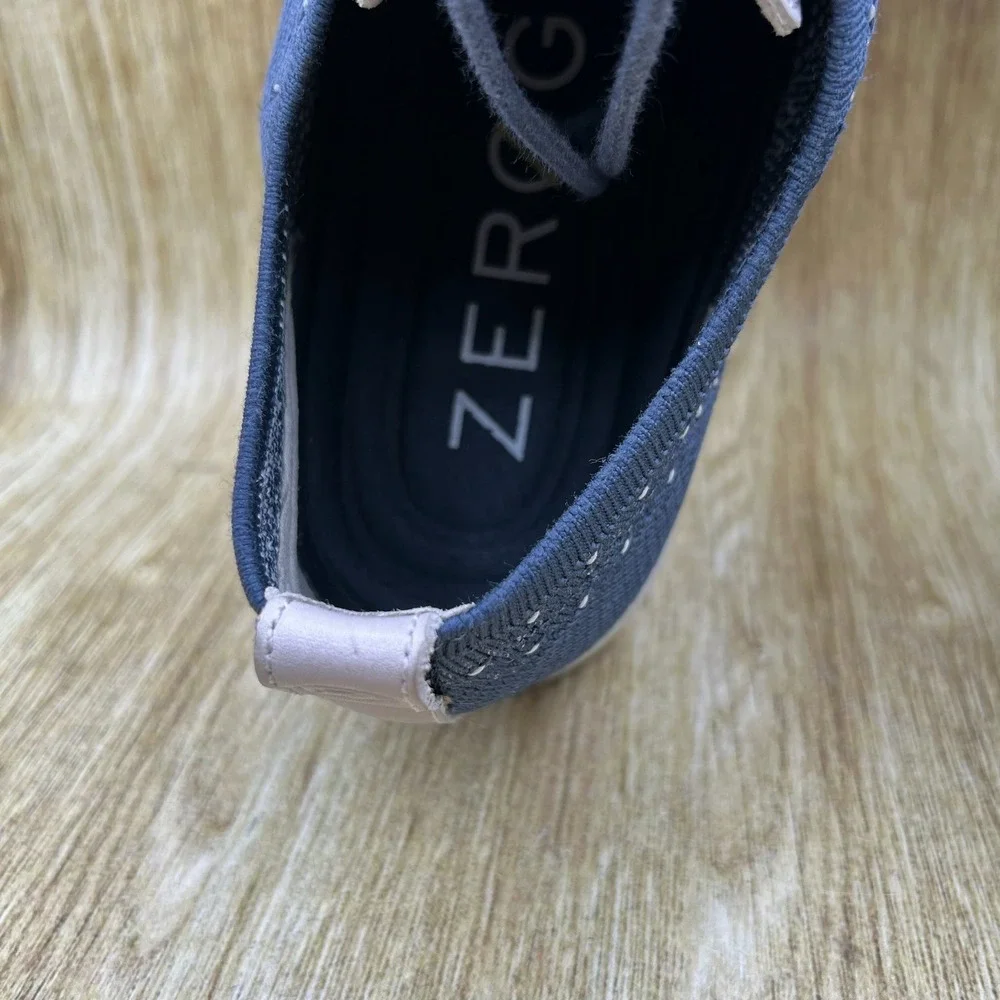 Cole Haan 2.Zerogrand Stitchlite Men's Size 10 Navy Blue Oxford Wingtip C34353